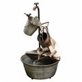 Piazza Alpine  28 in. Metal Tiered Garden Tools Fountain PI168658